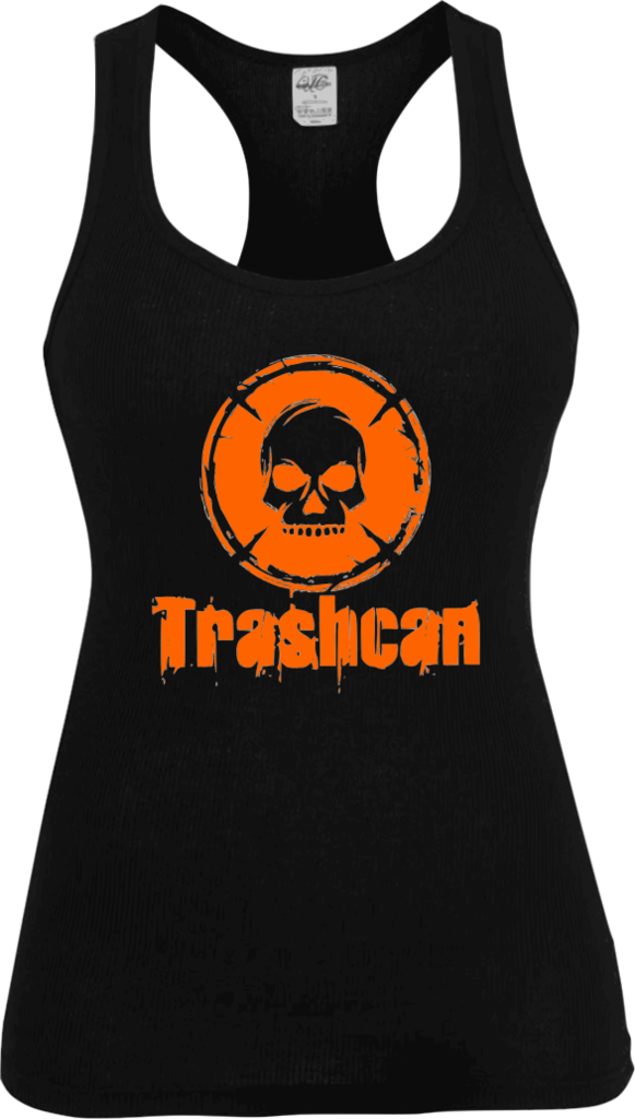 Trashcan Logo Tank Top Various Colors - Top (581x1024)