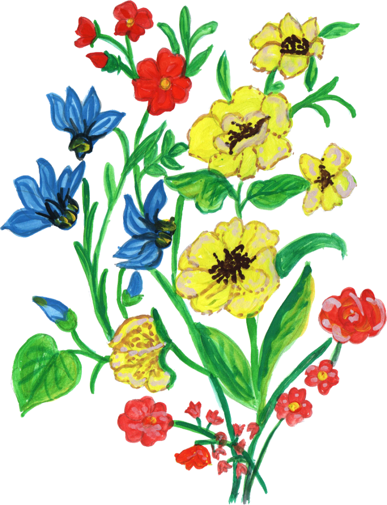 Cut Flowers Floral Design Clip Art - Cut Flowers Floral Design Clip Art (786x1024)