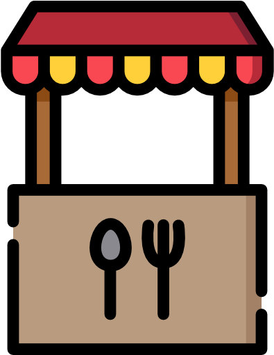 Food Stand Free Icon - Food Stand Clipart Free (512x512)
