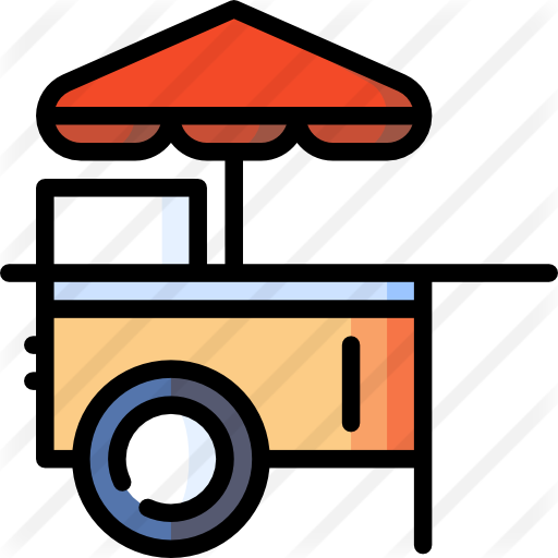 Food Cart - Food Cart Clipart Png (512x512)