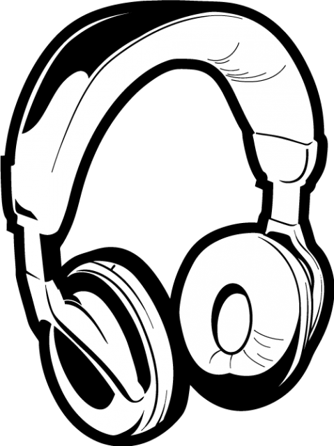 Headphones Clipart 4 Headphones Clipart 5 - Headphones Clipart 4 Headphones Clipart 5 (479x640)
