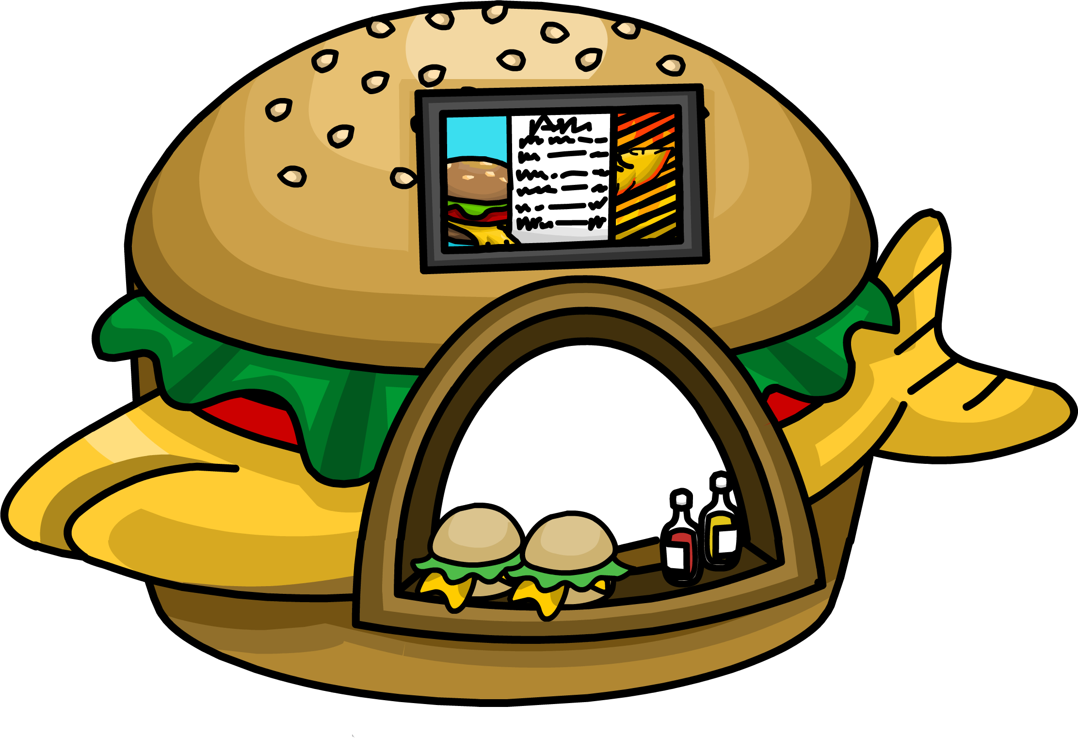 12, February 15, 2015 - Club Penguin Burger (2223x1521)