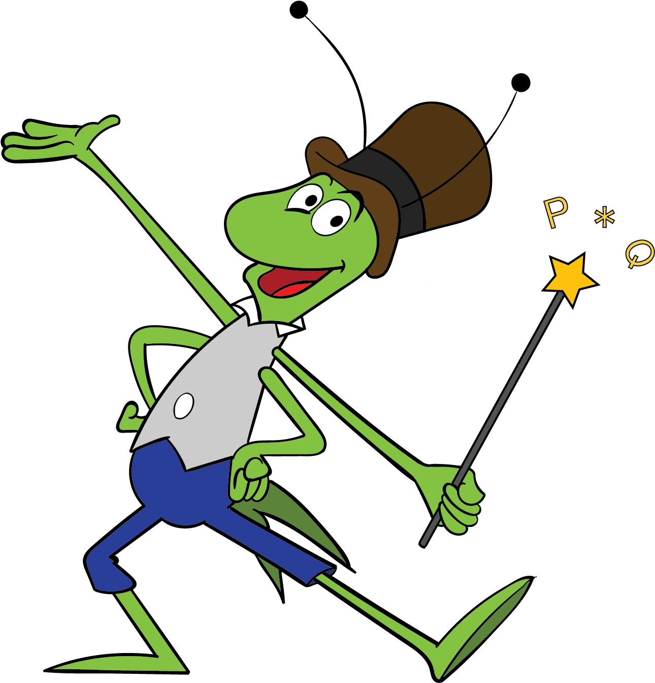 Cartoon Grasshopper - Grasshopper (1312x1343)