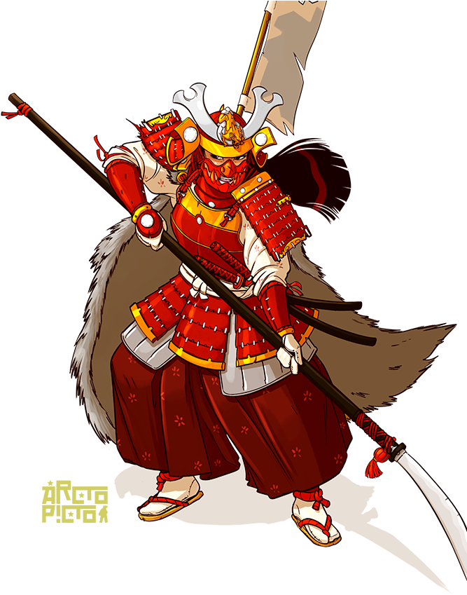 Tomoe - Illustration (673x913)