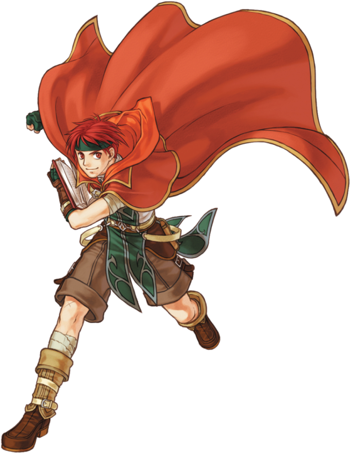 Red Mage Anime Red Hair Red Eyes Boy Guy - Red Mage Anime Red Hair Red Eyes Boy Guy (736x950)