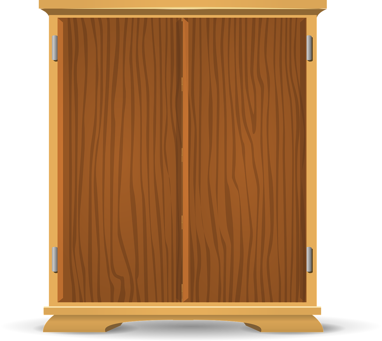 Empty Cupboard Cliparts 9, Buy Clip Art - Wooden Cupboard Png (1280x1143)