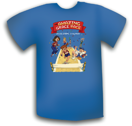 Racing Clipart Amazing Grace - Amazing Grace Race Musical (612x792)