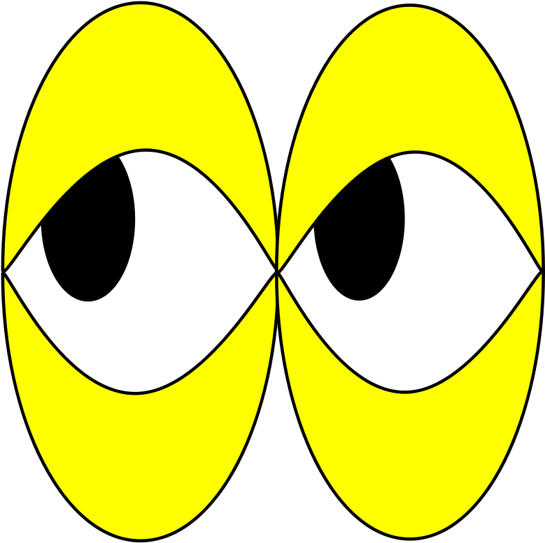 Get Notified Of Exclusive Freebies - Eyes And Mouth Cartoon Transparent (1280x1273)