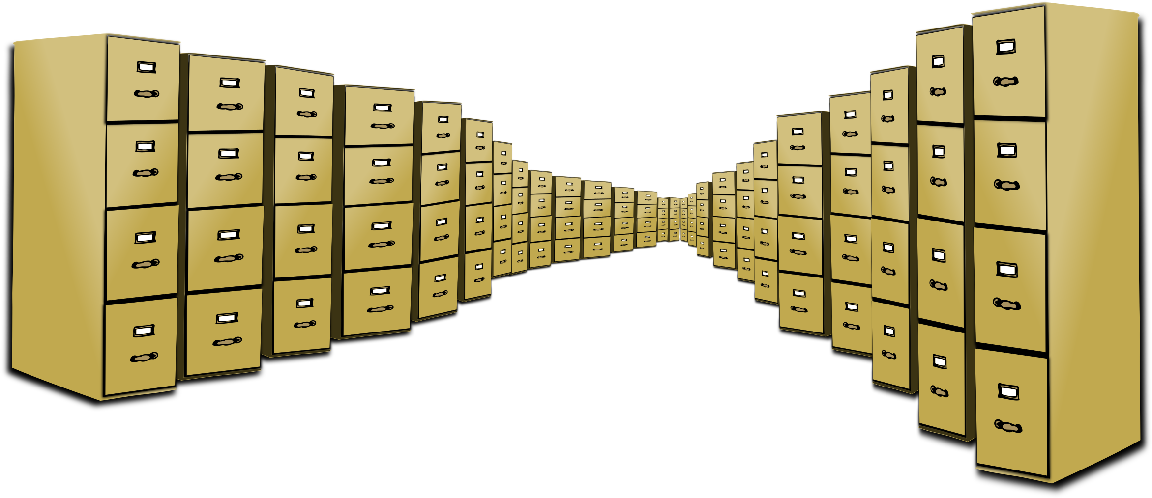 File Cabinet Png - File Cabinet Png (2400x1073)