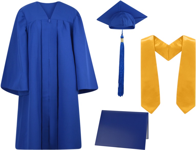 Black - Cap Gown And Tassel (800x800)