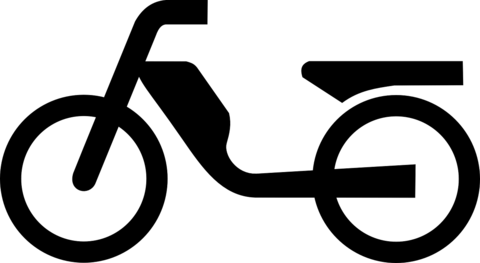 Electric Mopeds - Moped Symbol (480x263)