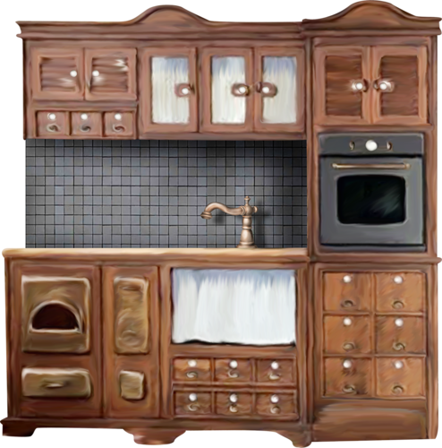 Шкафы - Корпусная Мебель Клипарт (494x500)