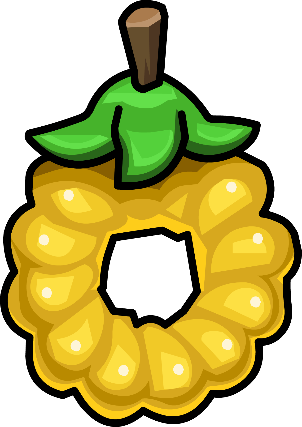 Gold O'berry - O Berry Club Penguin (1277x1808)