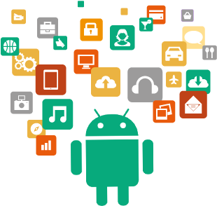 Android App Development - Android Apps Icon Png (400x320)