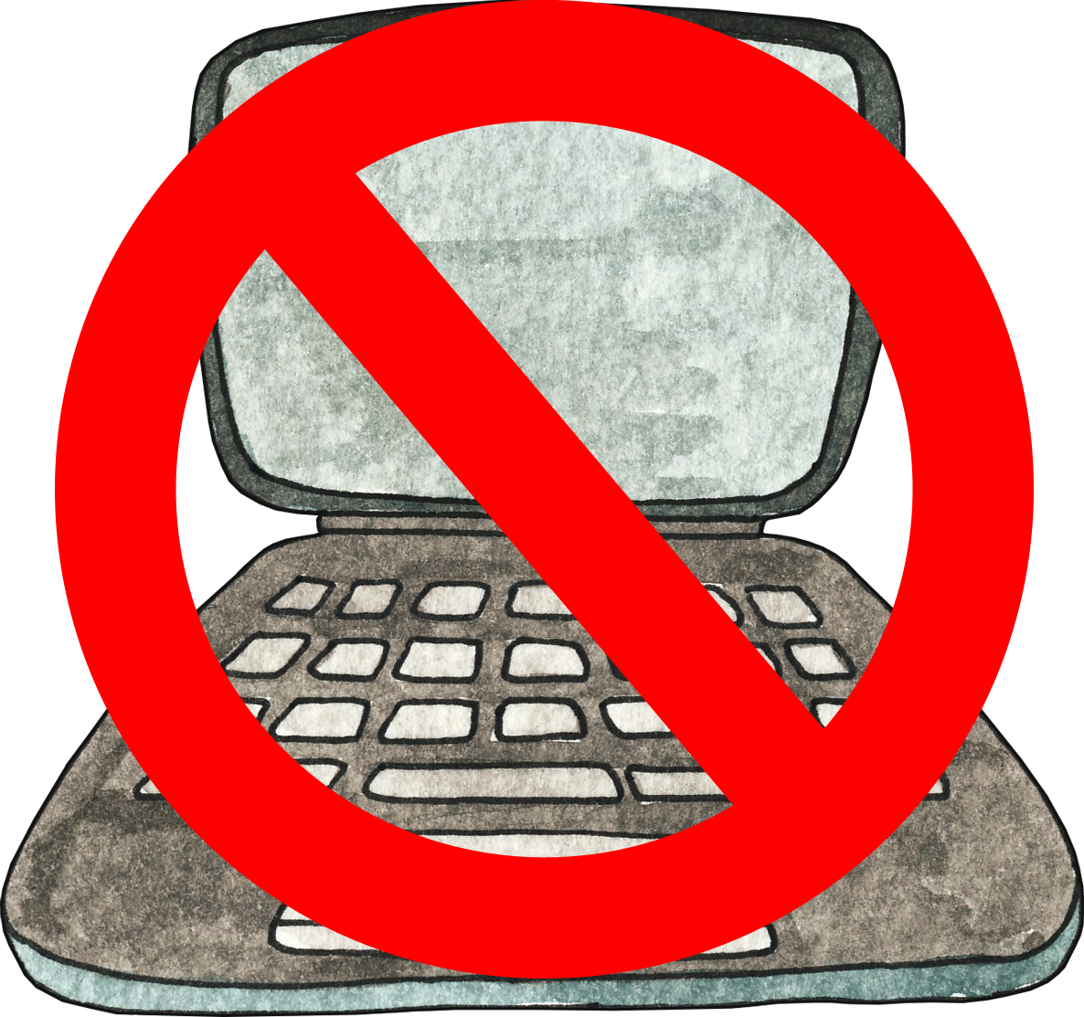 What To Do Without A Computer - No Computer (1186x1113)