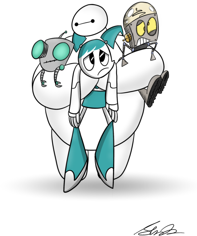 I Want A Robot Sitcom By Sherbertberrybear - Cartoon (774x1032)