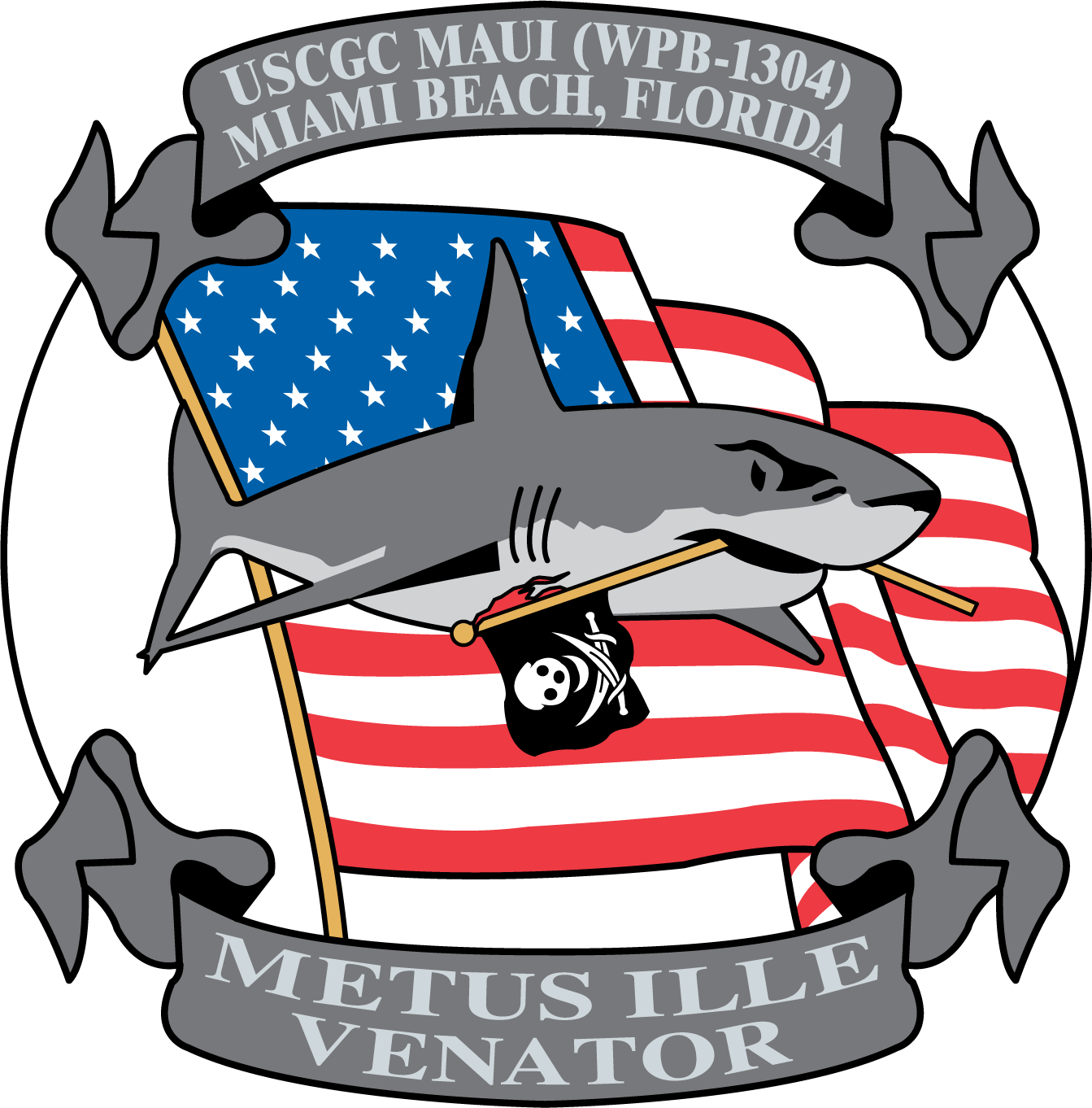 Uscgc Maui Wpb-1304 - Uscgc Maui Wpb-1304 (1343x1362)