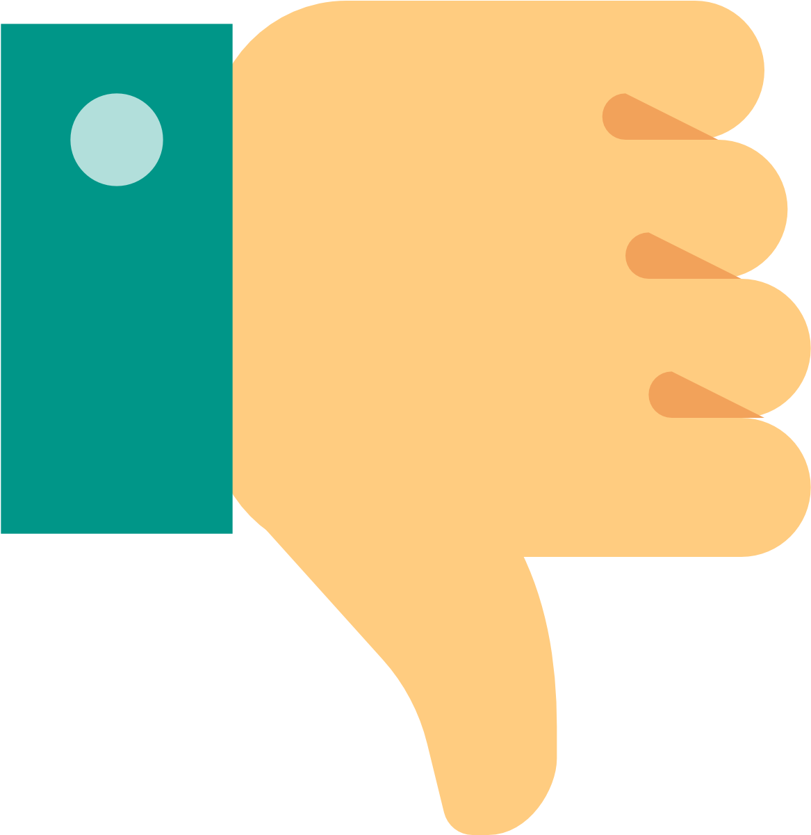 Approve, Blue, Circle, Like, Thumbs, Up, Vote Icon - Thumbs Down Icon Png (1600x1600)