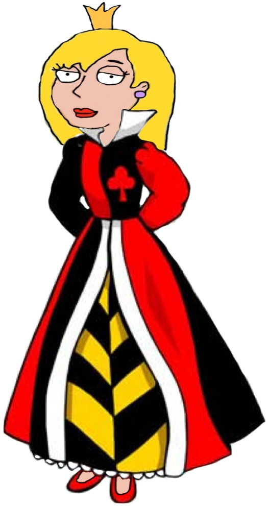 Connie D'amico As The Queen Of Hearts By Darthranner83 - Alice In Wonderland Paper Dolls (782x990)