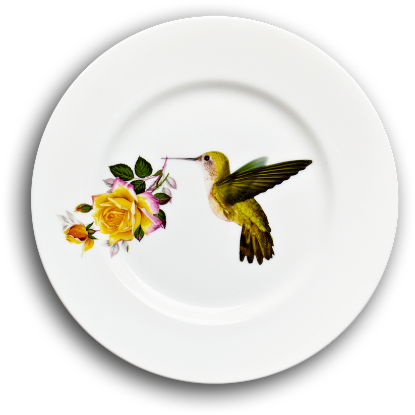 Lou Rota Hummingbird Plate - Creaciones Cordon Glamour Chandelier - Gmr-0128/1 (1400x1400)