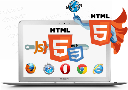 Html5 Development - Html5 Development Png (450x350)