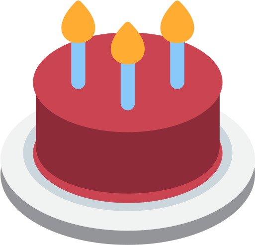 Redvelvet Birthday Discord Emoji - Transparent Png Images Birthday Cake Emoji (512x512)