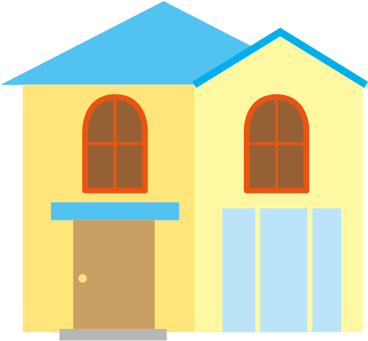 家のイラスト - House (625x625)