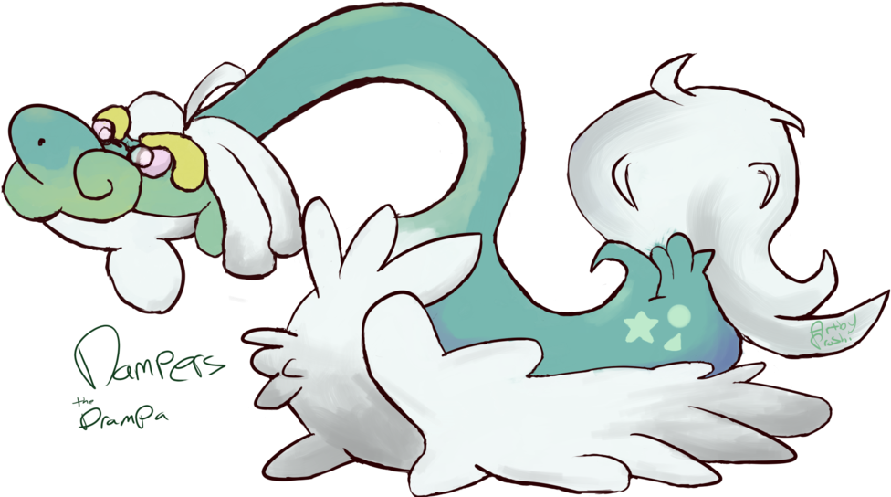 Drampa Pokemon Pmd Mystery Dungeon Pr0shi - Cartoon (1024x576)