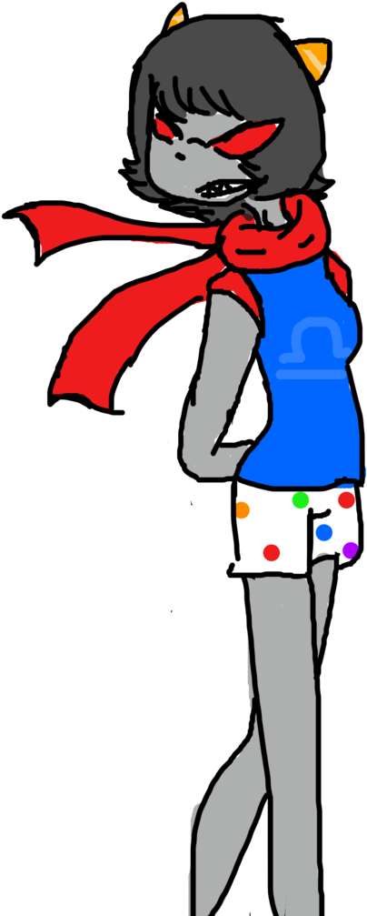 Terezi Pyrope In Her Boxers By 0xdeni - Boxing (786x1017)