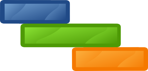Gantt Chart Icon Png (600x286)