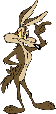 Wile E - Coyote - Looney Tunes Birthday Quotes (406x406)