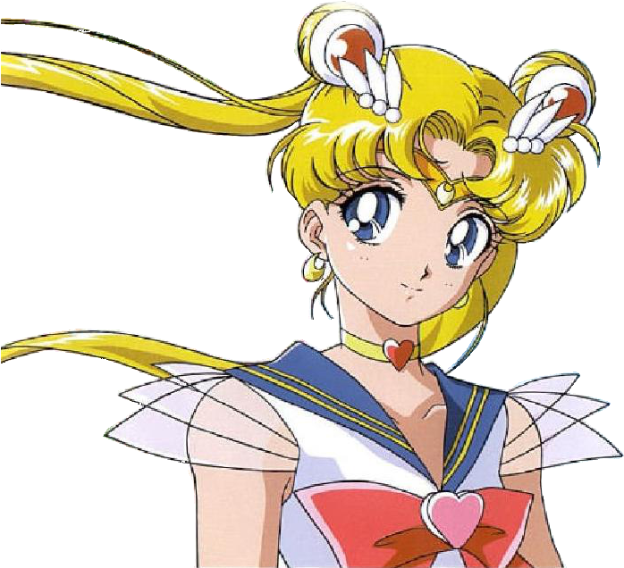 Sailor Moon Clipart Transparent Background - Sailor Moon Super S Vhs (710x667)