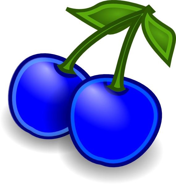 Cereza Clip Art At Clker - Fruit Clip Art (570x596)