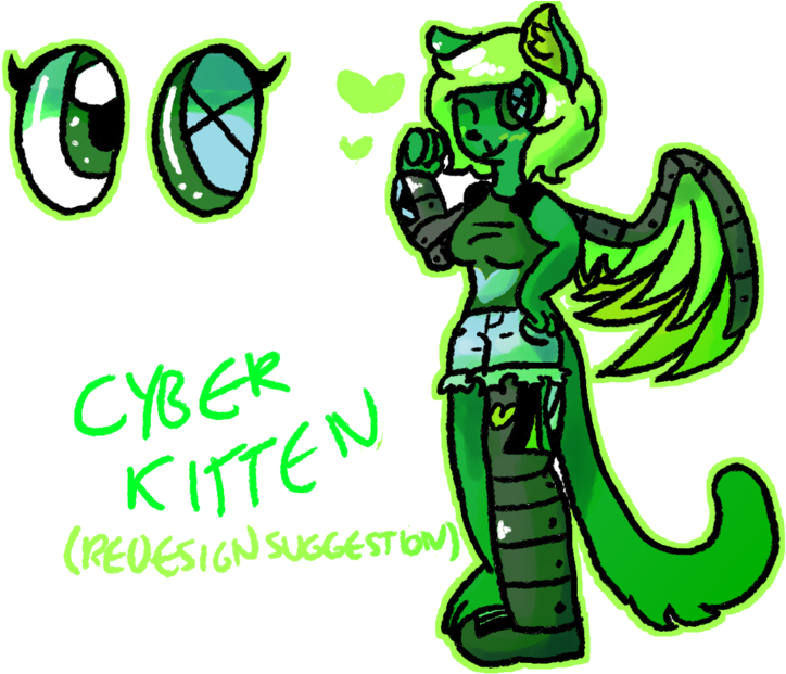 Cyber Redesign [suggestion] By Doodlesanddingbats - Cartoon (1024x768)