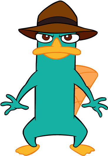 Phineas And Ferb Png - Phineas And Ferb Perry Hat (394x535)