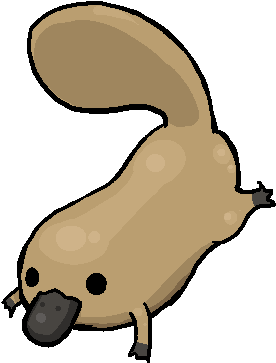 Kawaii Platypus Gif (358x427)