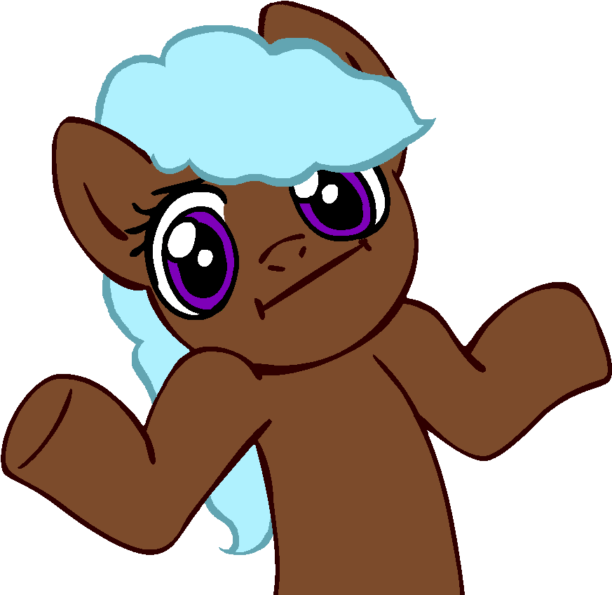 Astral Scribe Shrugpony By Roughsketch897 Astral Scribe - Pony Shrug Template (945x945)