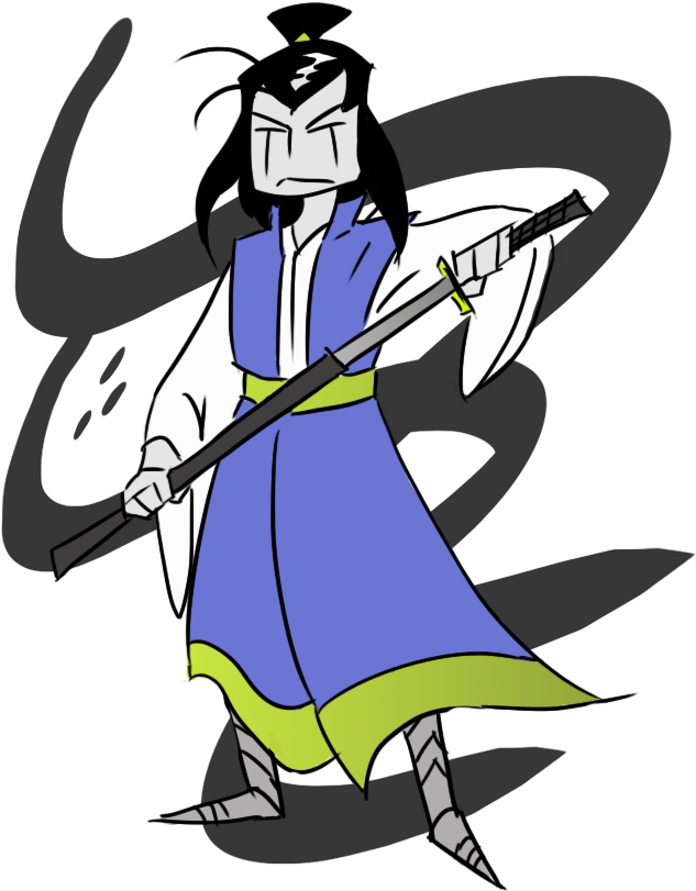 Japanese Clipart Daimyo - Japanese Daimyo Cartoon (648x936)