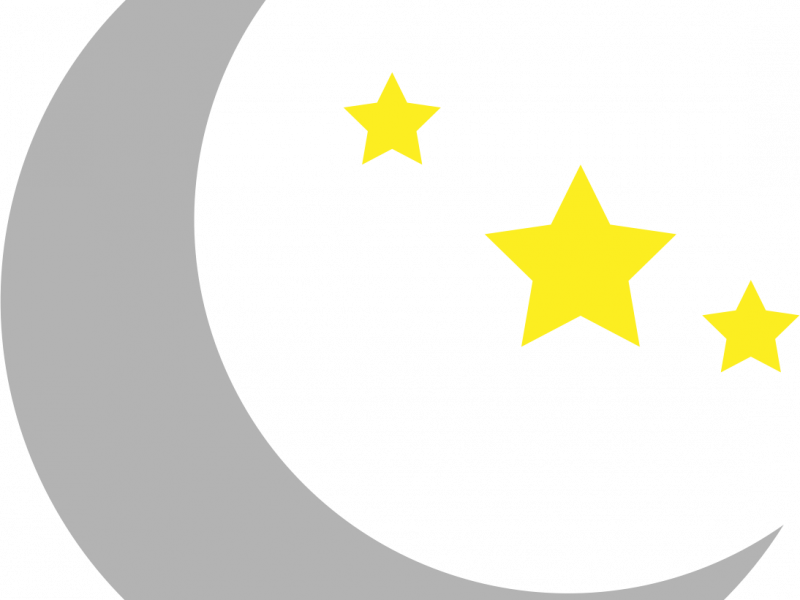 Download Easy Stars And Moon Clipart - Download Easy Stars And Moon Clipart (800x600)