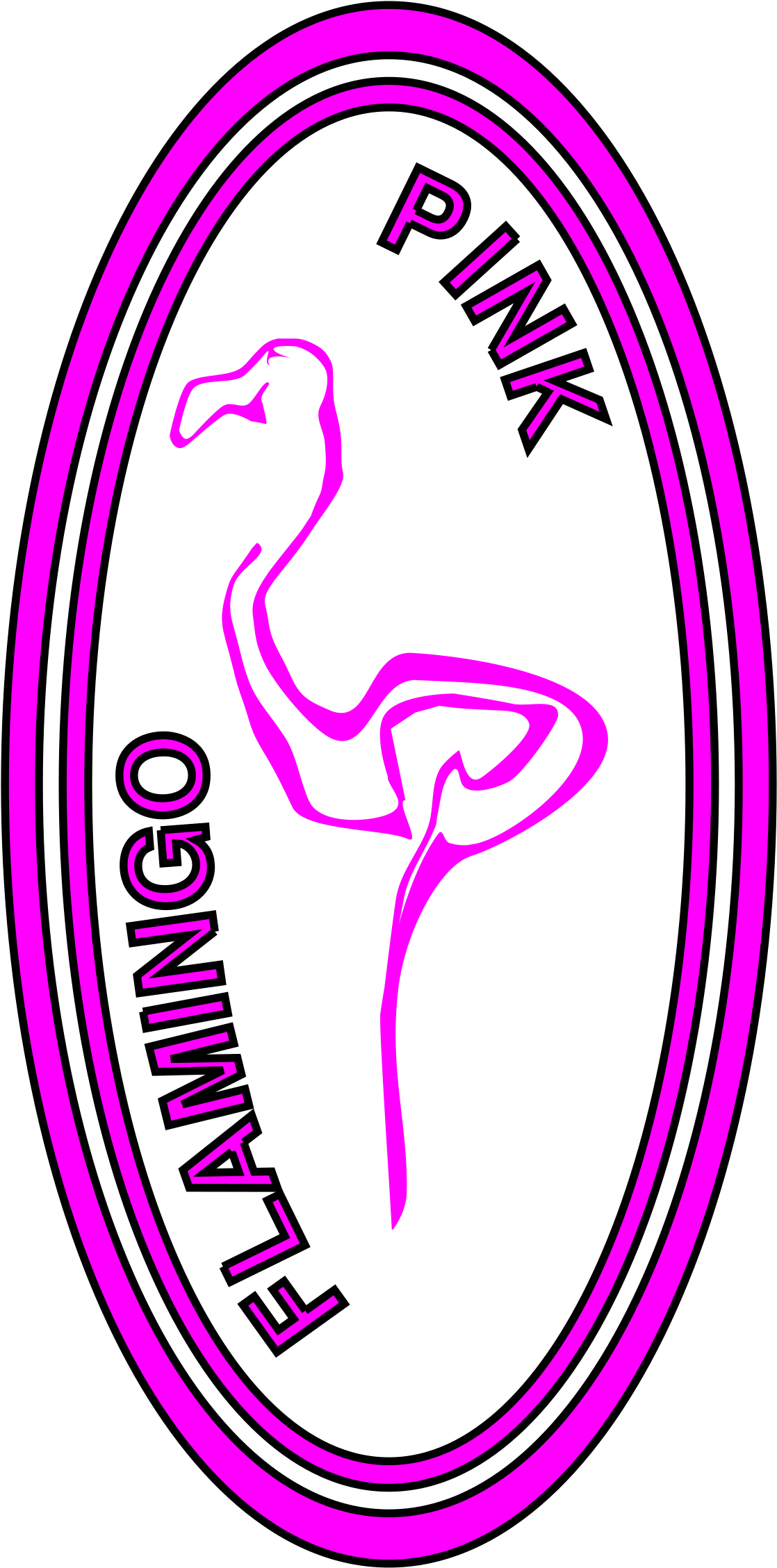 Large Flamingo Clip Art For Pinterest - Clip Art (1697x2400)