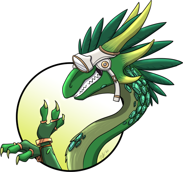 Flight Rising Headshot - Hybrid Beasts In Folklore (600x564)