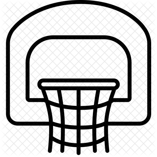 Basketball Icon - Backboard (512x512)