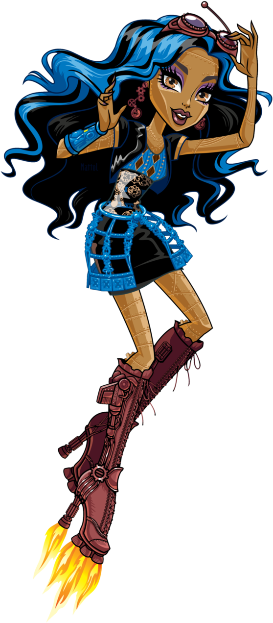 Robecca Steam Hq By Shaibrooklyn - Monster High Robecca Steam (608x1315)