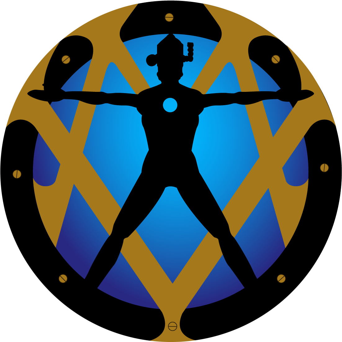 Fusion Of History Art Technology - Circle (1200x1200)