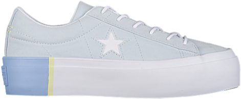 Converse One Star Platform Ox - Nike Sb Shoes White (500x500)