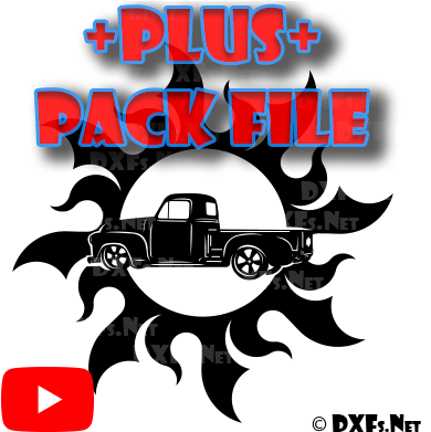 Dxf362-p 1950 Chevy Pickup Truck Classic Design In - Design (400x400)