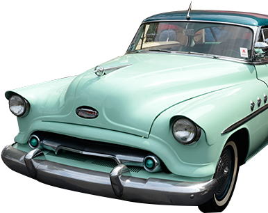 Lead East Worlds Biggest 50's Party - Antique Car (400x331)