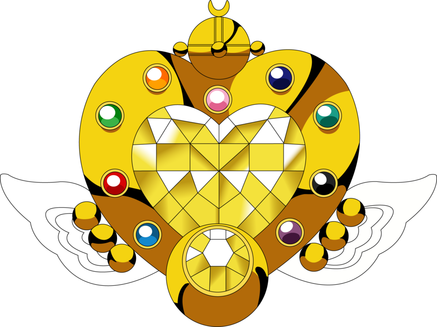 Finally, She Becomes Eternal Sailor Moon, Something - Sailor Moon Broches (900x674)