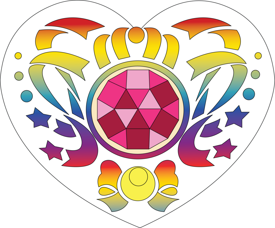 Moon Crisis Brooch - Moon Crisis Make Up (900x747)