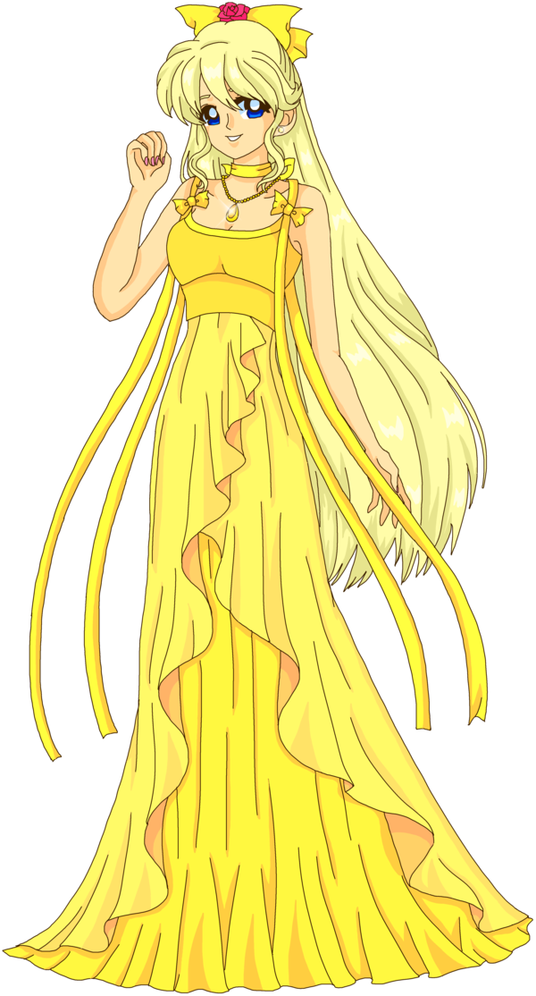 Eternal Sailor Moon Brooch - Sailor Moon Princess Venus (600x1114)